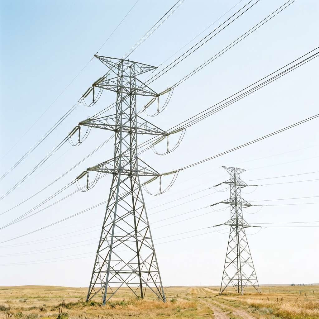 Tendido eléctrico de alta tensión corporativo